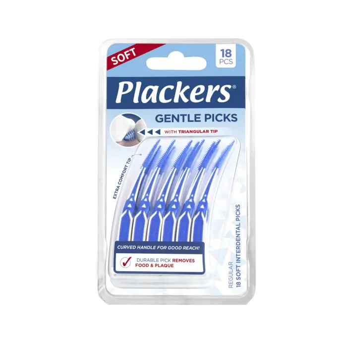 Plackers Gentle Picks 18 pcs